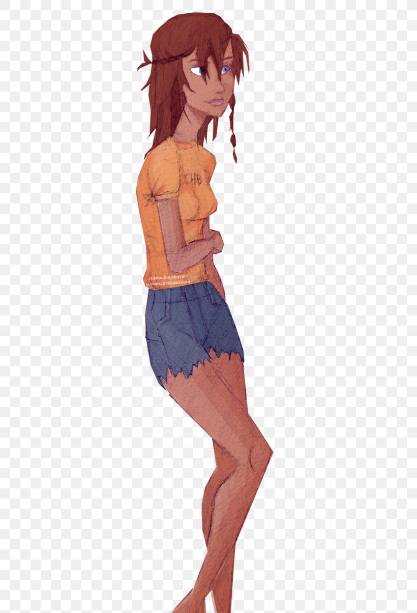 Piper McLean Percy Jackson The Lost Hero The Mark Of Athena Hazel Levesque, PNG, 662x1205px, Watercolor, Cartoon, Flower, Frame, Heart Download Free