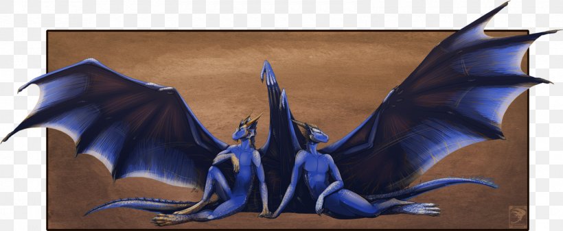 Cobalt Blue, PNG, 1600x658px, Cobalt Blue, Blue, Cobalt, Dragon, Fictional Character Download Free