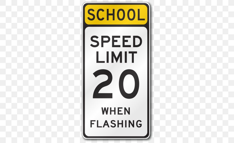School Zone Speed Limit Manual On Uniform Traffic Control Devices Traffic Sign, PNG, 500x500px, School Zone, Area, Brand, Flashing Sign, Logo Download Free