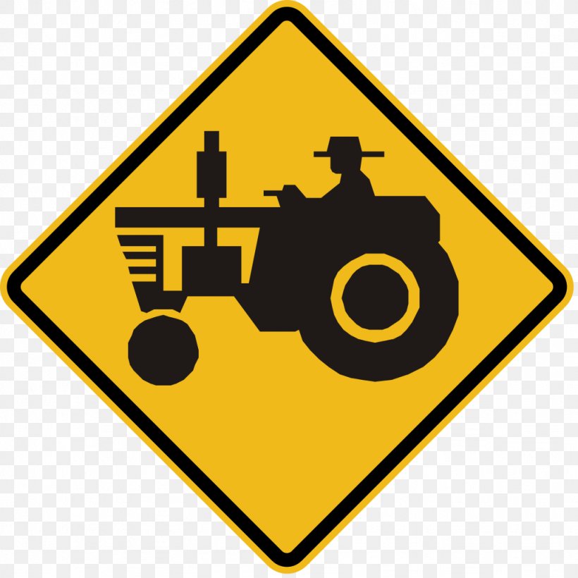 Traffic Sign Warning Sign Tractor Vehicle Road, PNG, 1024x1024px, Traffic Sign, Agricultural Machinery, Agriculture, Area, Driving Download Free