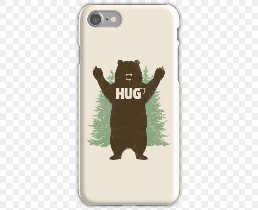 Bear Hug T-shirt Art Printing, PNG, 500x667px, Bear, Art, Artist, Bear Hug, Bluza Download Free