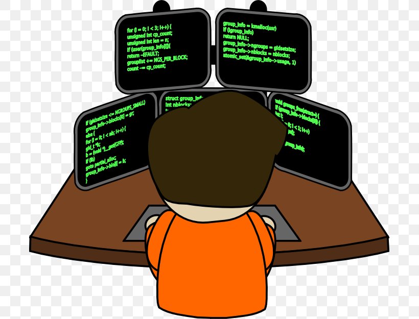 Clip Art Computer Programming Computer Software Software Developer Openclipart, PNG, 705x625px, Computer Programming, Cartoon, Computer, Computer Monitors, Computer Program Download Free
