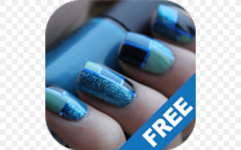 Desktop Wallpaper Mobile App Nail Art TuTuApp, PNG, 512x512px, Nail Art, Android, Art, Blue, Color Download Free