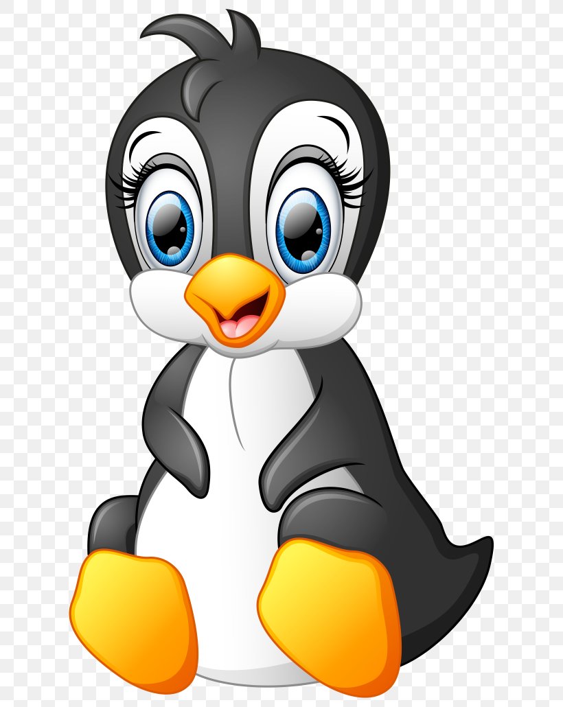 Penguin Cartoon Illustration, PNG, 1640x2060px, Penguin, Animal, Beak, Bird, Cartoon Download Free