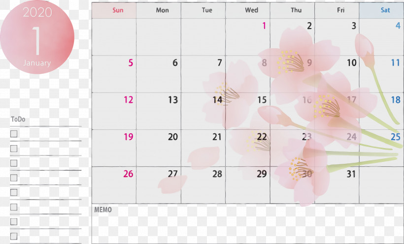 Text Pink Line Pattern, PNG, 3000x1818px, 2020 Calendar, January 2020 Calendar, January Calendar, Line, Paint Download Free