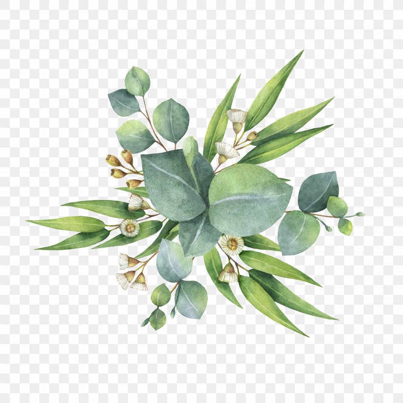 Watercolor Painting Flower Bouquet Leaf, PNG, 5000x5000px, Watercolor Painting, Art, Canvas, Flower, Flower Bouquet Download Free