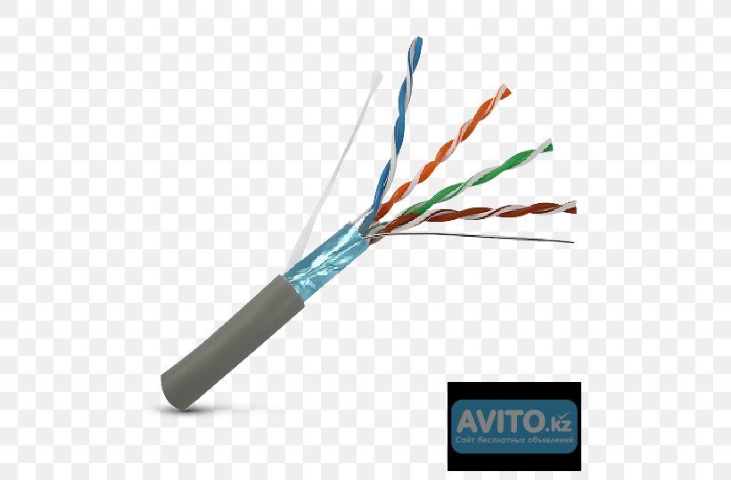 Category 6 Cable Cavo FTP Twisted Pair Category 5 Cable Electrical Cable, PNG, 505x539px, Category 6 Cable, American Wire Gauge, Cable, Category 5 Cable, Cavo Ftp Download Free