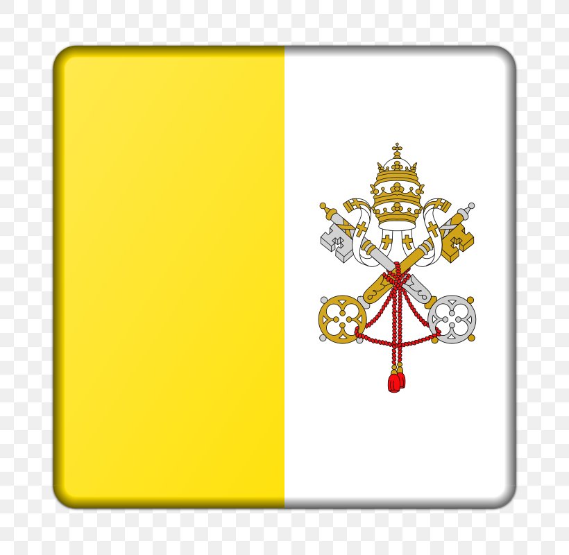 Flag Of Vatican City Papal States Pope, PNG, 800x800px, Vatican City, Flag, Flag Of Europe, Flag Of The Netherlands, Flag Of Vatican City Download Free