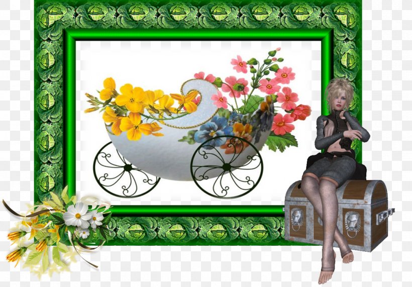 Floral Background Frame, PNG, 1345x938px, Floral Design, Carriage, Cart, Flower, Picture Frame Download Free