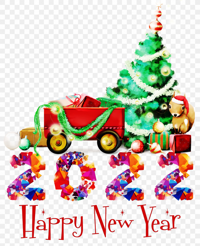 Happy New Year 2022 2022 New Year 2022, PNG, 2431x3000px, Christmas Day, Bauble, Christmas Tree, Decoupage, Drawing Download Free