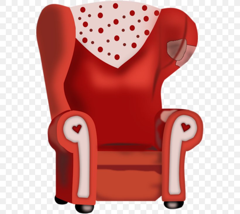 Chair Red, PNG, 575x734px, Watercolor, Cartoon, Flower, Frame, Heart Download Free