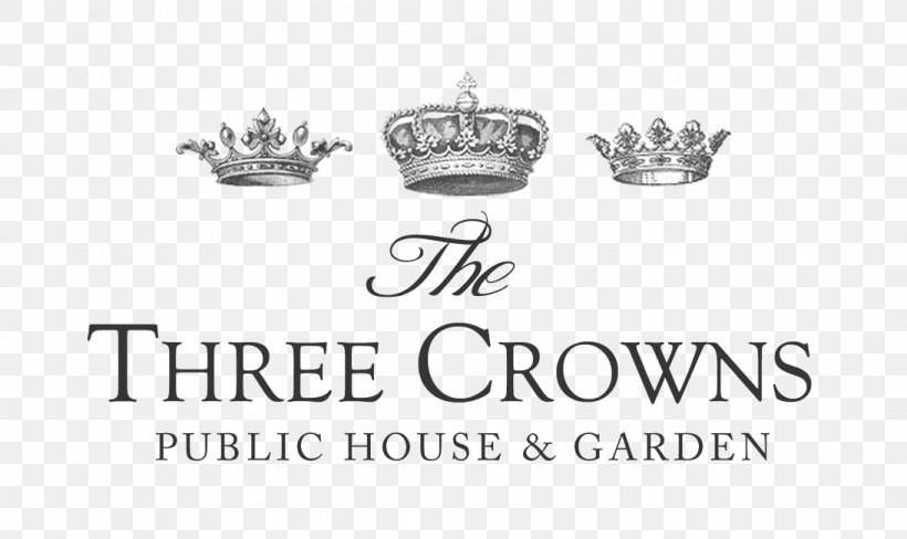 The Three Crowns Pub Logo Billingshurst, PNG, 1094x652px, Three Crowns, Bar, Billingshurst, Black And White, Brand Download Free