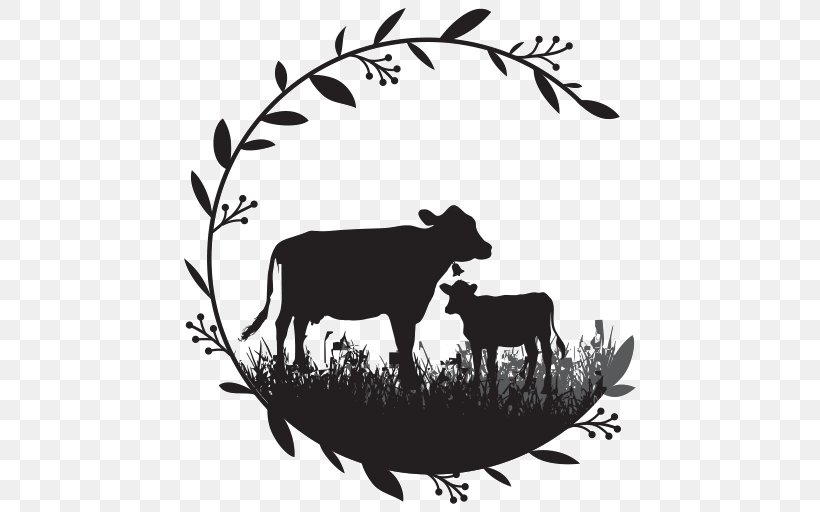 Circle Silhouette, PNG, 512x512px, Cattle, Adulterant, Blackandwhite, Boar, Bovine Download Free