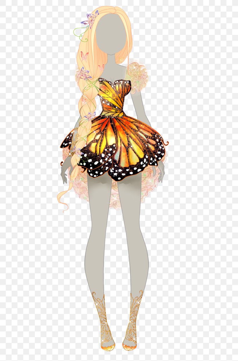 Costume Roxy Clothing Butterflix Dress, PNG, 644x1242px, Costume, Art, Butterflix, Clothing, Costume Design Download Free