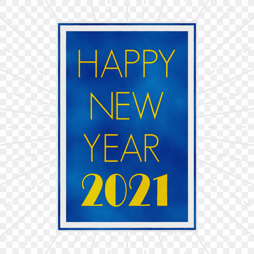 Logo Font Meter Line Area, PNG, 3000x3000px, 2021, 2021 Happy New Year, Area, Happy New Year, Line Download Free