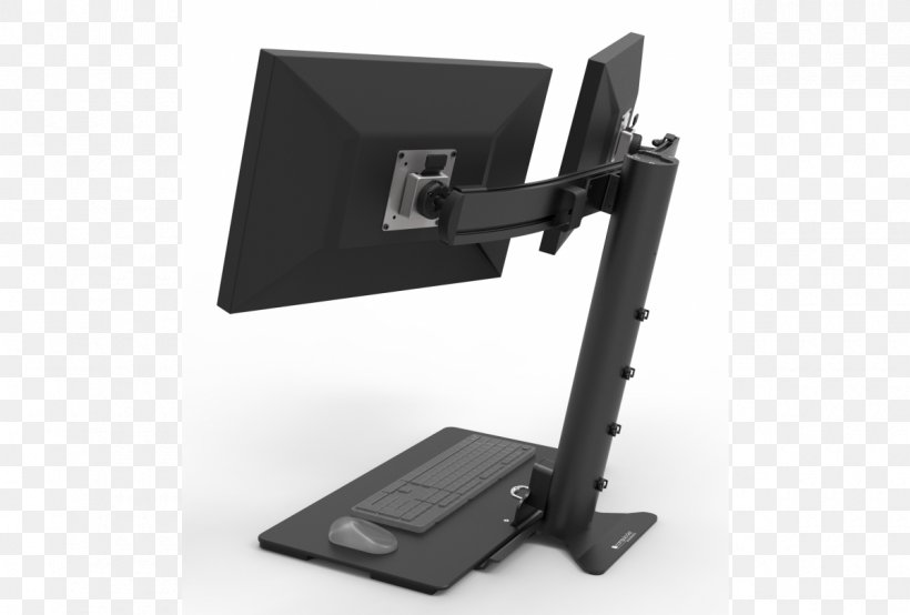 Sit-stand Desk Standing Desk Computer Desk, PNG, 1200x812px, Sitstand Desk, Camera Accessory, Computer, Computer Desk, Computer Keyboard Download Free