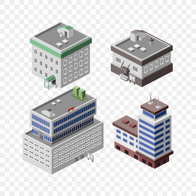 Building Isometric Projection Office Illustration, PNG, 1772x1772px, Building, Architecture, Business, Isometric Projection, Office Download Free