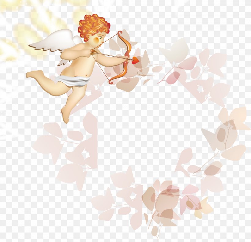 Cupid Valentines Day Illustration, PNG, 2171x2095px, Cupid, Angel, Art, Bow, Cartoon Download Free