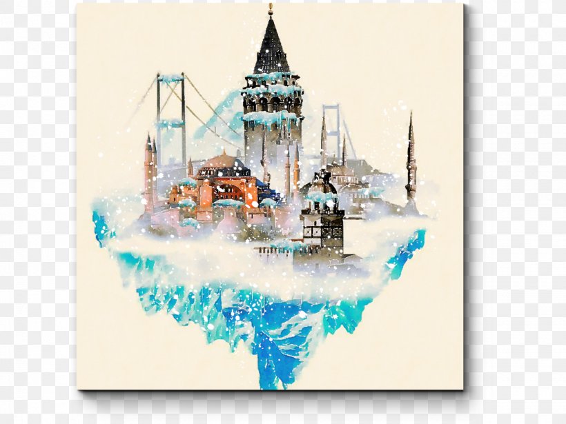 Istanbul Bosphorus Watercolor Painting, PNG, 1400x1050px, Istanbul, Art, Bosphorus, Drawing, Hepsiburadacom Download Free