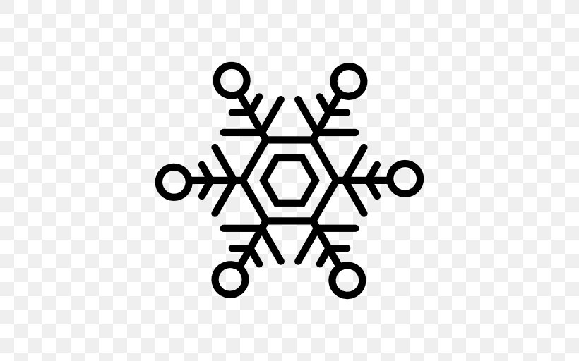 Snowflake Silhouette Hexagon, PNG, 512x512px, Snowflake, Area, Black, Black And White, Brand Download Free