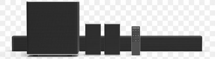 Soundbar Surround Sound Television Bass, PNG, 1747x486px, 51 Surround Sound, Soundbar, Bass, Black, Furniture Download Free