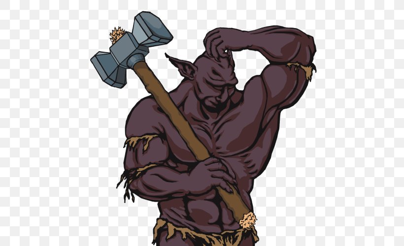 The Battle For Wesnoth Internet Troll Muscle Art, PNG, 500x500px, Battle For Wesnoth, Arm, Art, Artist, Cartoon Download Free