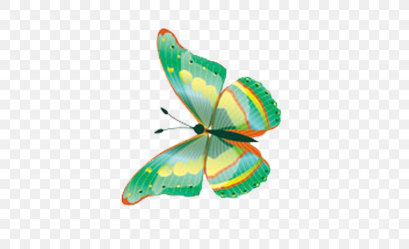Butterfly Green, PNG, 500x500px, Butterfly, Animation, Cartoon, Gimp, Green Download Free