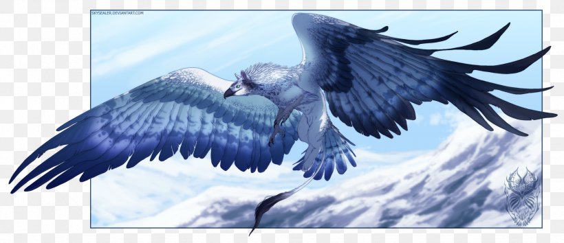 Griffin Lion Legendary Creature DeviantArt, PNG, 1853x802px, Griffin, Art, Bald Eagle, Beak, Bird Download Free