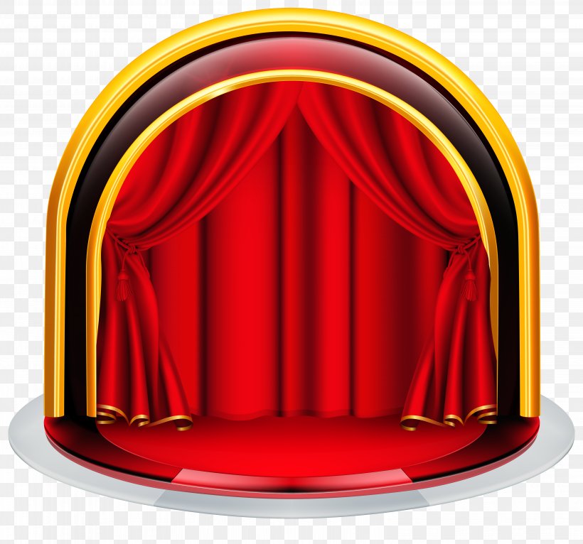 Stage Clip Art, PNG, 6192x5785px, Stage, Curtain, Red, Scenic Design, Theater Drapes And Stage Curtains Download Free