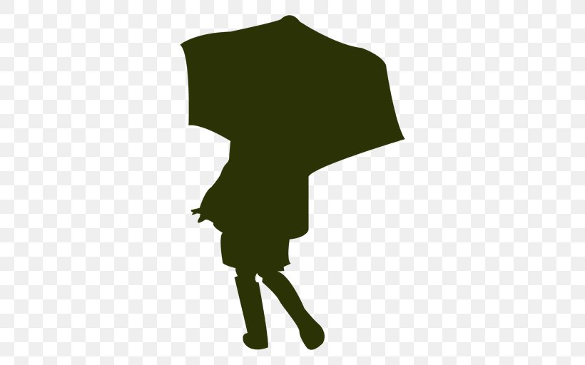Umbrella Silhouette Clip Art, PNG, 512x512px, Umbrella, Auringonvarjo, Drawing, Grass, Green Download Free