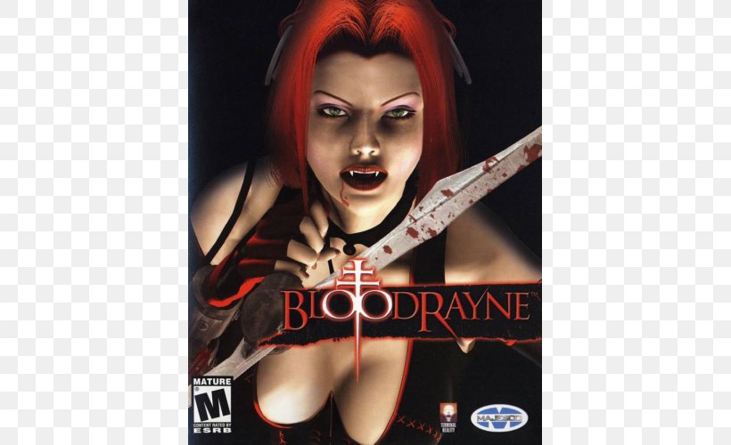 BloodRayne 2 PlayStation 2 GameCube, PNG, 500x500px, Bloodrayne, Action Game, Album Cover, Bloodrayne 2, Dhampir Download Free