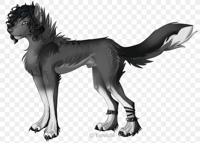 Cat Canidae Werewolf Dog Paw, PNG, 936x671px, Cat, Big Cat, Big Cats, Black And White, Canidae Download Free