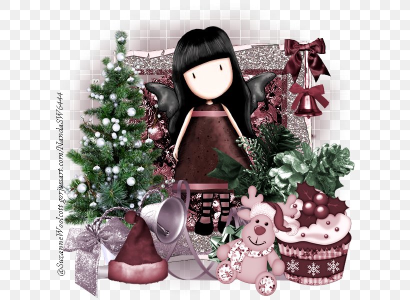 Christmas Ornament Christmas Tree Gift, PNG, 600x600px, Christmas Ornament, Christmas, Christmas Decoration, Christmas Tree, Doll Download Free
