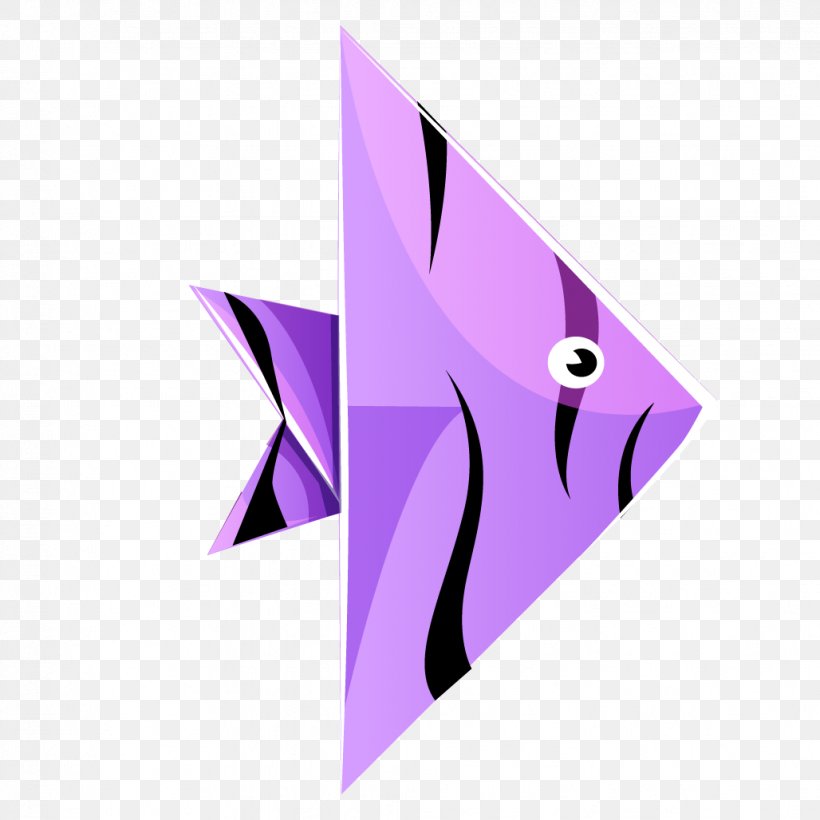 Origami Paper Fish Vector Graphics, PNG, 1028x1028px, Origami, Animal Origami, Fish, Magenta, Origami Animals Download Free