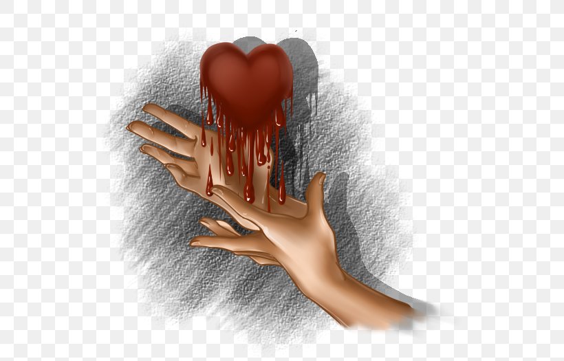 Bleeding Love Heart, PNG, 523x525px, Watercolor, Cartoon, Flower, Frame, Heart Download Free