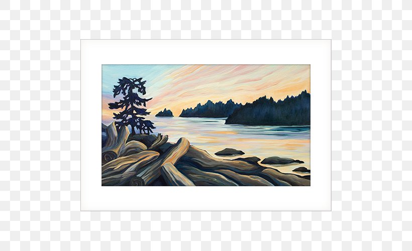 Painting Giclée Printing Art Driftwood, PNG, 500x500px, Painting, Art, Calm, Canvas, Driftwood Download Free