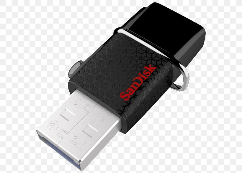 USB Flash Drives SanDisk Ultra Dual USB 3.0 USB On-The-Go, PNG, 786x587px, Usb Flash Drives, Computer, Computer Component, Computer Data Storage, Data Storage Download Free