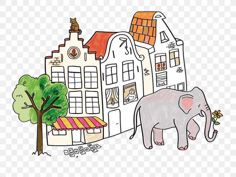 Very Mappy Kleurplaat Indian Elephant House Drawing, PNG, 827x620px, Very Mappy, Amsterdam, Area, Art, Canal House Download Free