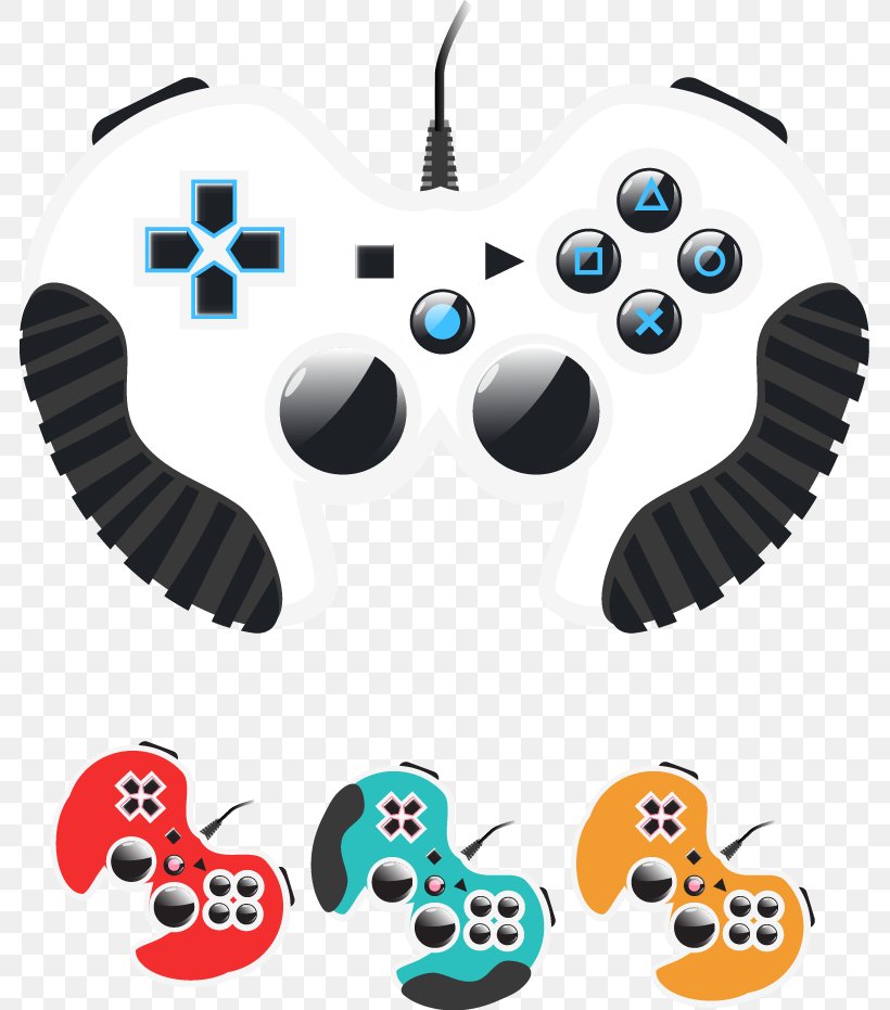 Joystick Gamepad Game Controller, PNG, 783x931px, Joystick, All Xbox Accessory, Clip Art, Computer Graphics, Game Controller Download Free