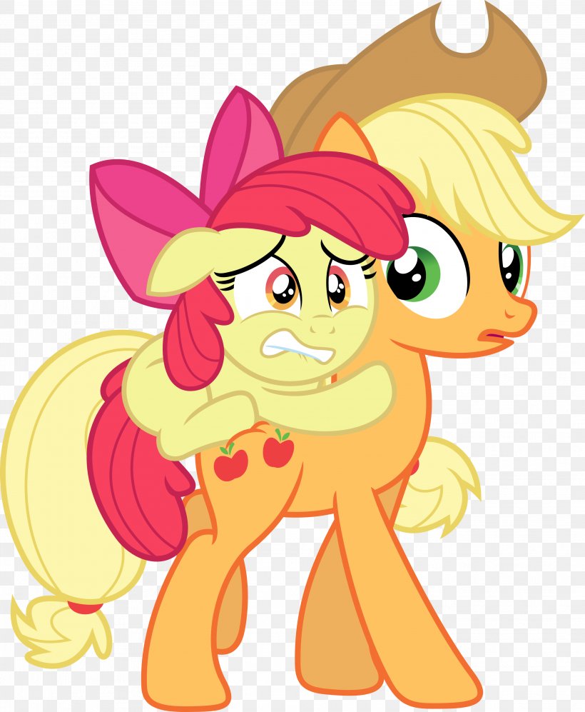 Applejack Apple Bloom Pinkie Pie Horse Pony, PNG, 2928x3562px, Watercolor, Cartoon, Flower, Frame, Heart Download Free