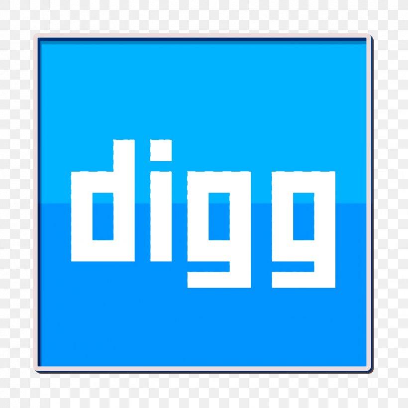 Digg Icon, PNG, 1236x1236px, Digg Icon, Azure, Blue, Electric Blue, Logo Download Free