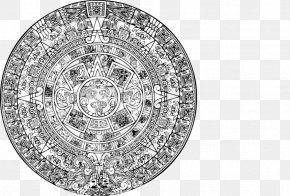 Maya Civilization Aztec Calendar Stone Mayan Calendar, PNG, 787x787px ...