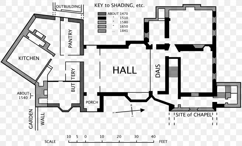 Horham Hall Thaxted Manor House Hall House, PNG, 3000x1820px, Horham Hall, Area, Black And White, Blueprint, Brand Download Free
