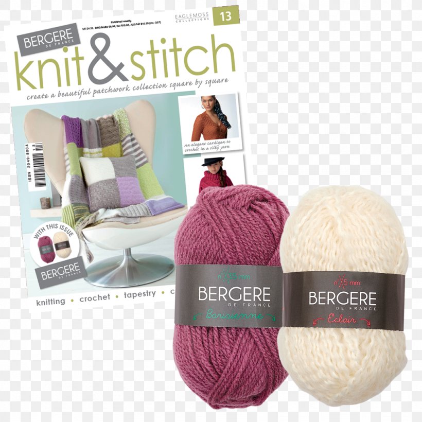 Knitting Yarn Wool Stitch Magazine, PNG, 1024x1024px, Knitting, Gift, Learning, Magazine, Material Download Free