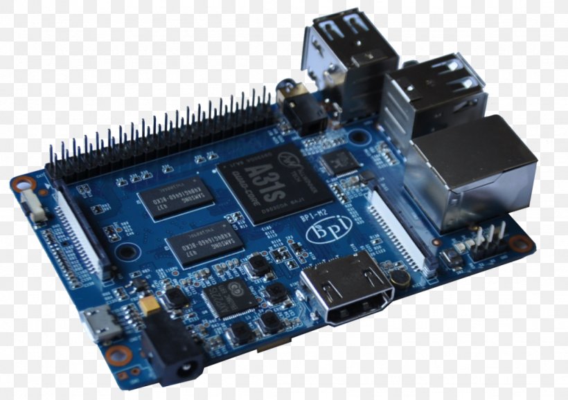 Microcontroller Banana Pi Raspberry Pi Computer Motherboard, PNG, 1024x723px, Microcontroller, Arduino, Banana Pi, Central Processing Unit, Circuit Component Download Free