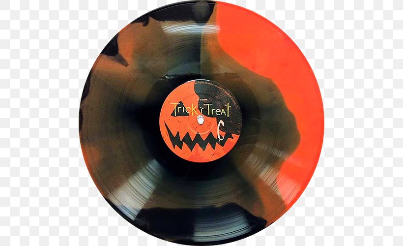 Phonograph Record Horror Film Soundtrack Trick 'r Treat, PNG, 500x500px, Watercolor, Cartoon, Flower, Frame, Heart Download Free