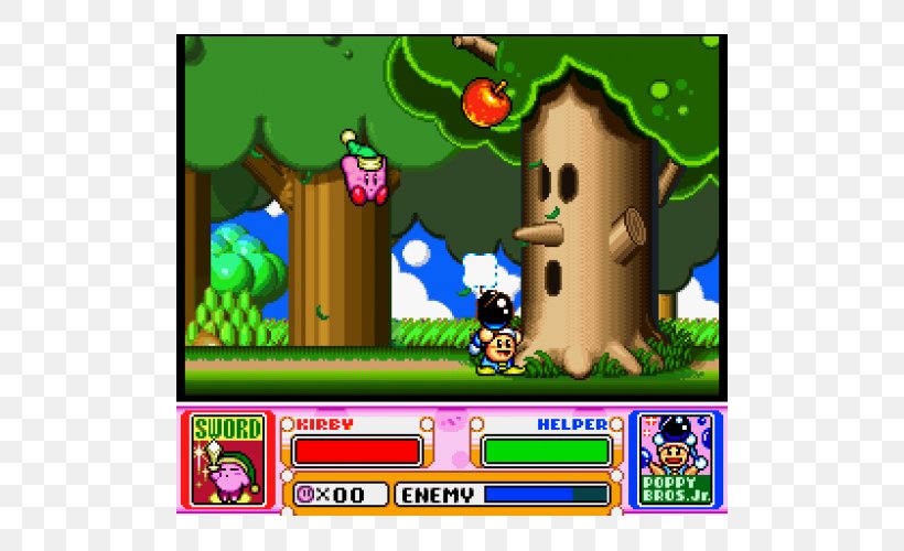Kirby Super Star Ultra Super Nintendo Entertainment System Kirby's Dream Land Kirby's Dream Collection, PNG, 500x500px, Kirby Super Star, Biome, Cartoon, Games, Grass Download Free