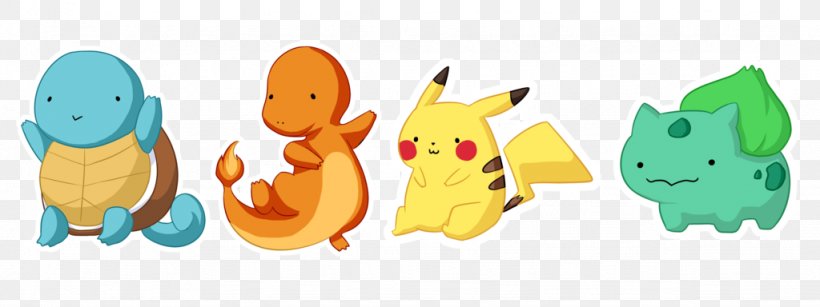 Pokémon GO Clip Art Pikachu Sticker, PNG, 1024x384px, Pikachu, Art, Bulbasaur, Cartoon, Charmander Download Free