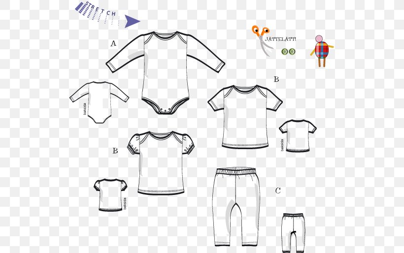 T-shirt Sleeve Leggings Bodysuit Children's Clothing, PNG, 537x514px, Tshirt, Area, Black And White, Bodysuit, Brand Download Free