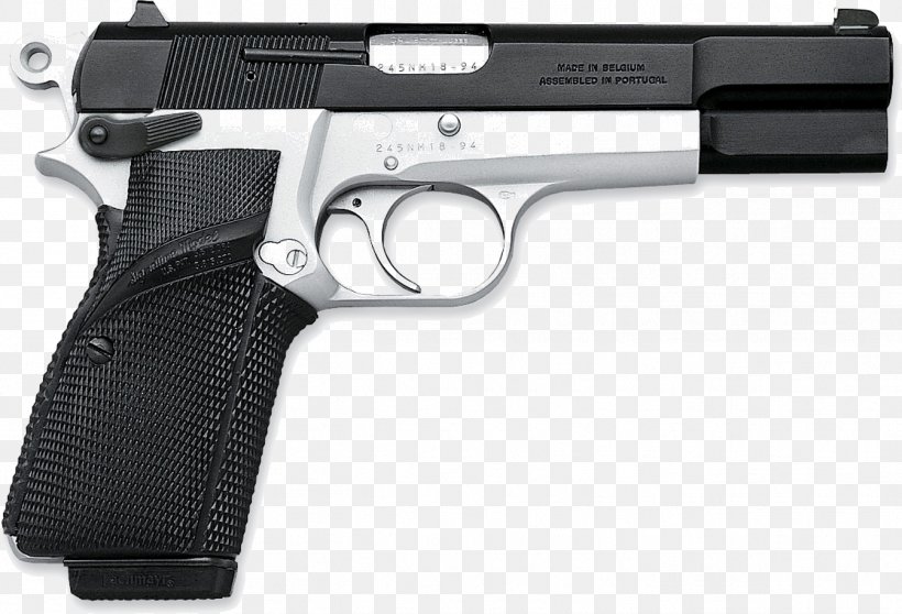 Browning Hi-Power Pistol Firearm Browning Arms Company 9×19mm Parabellum, PNG, 1344x916px, 9 Mm Caliber, 919mm Parabellum, Browning Hipower, Air Gun, Airsoft Download Free